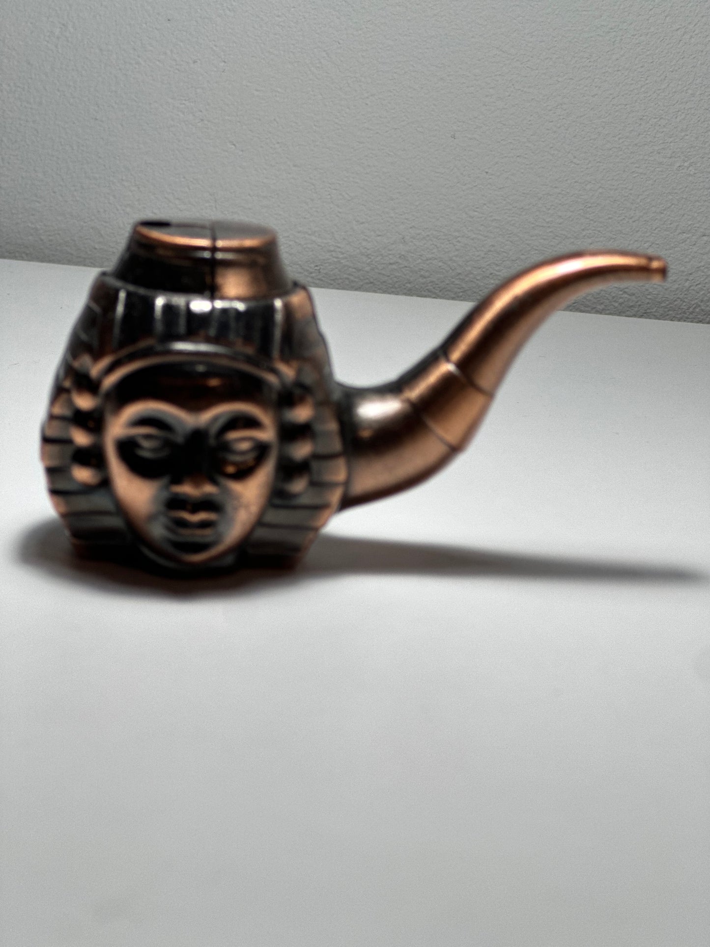 Unique Bronze Lighter with Pharaoh's Head Design - Lamp for Wishes - Limited Edition - SimsonStore